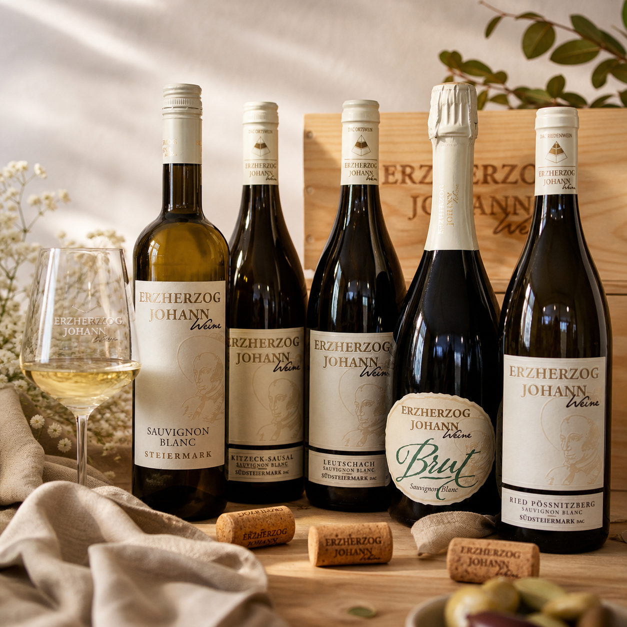 Sauvignon Blanc Paket – Steirische Duftvielfalt